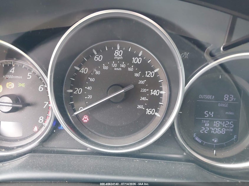 2016 Mazda Cx-5 VIN JM3KE2CY0G0829305 IAAI salvage auction — NORMAL WEAR, Original (Texas), sold $1,850 on 2026-07-29 (photo 7)