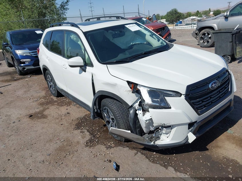 2024 Subaru Forester VIN JF2SKACC5RH453609 IAAI salvage auction — RIGHT FRONT, Salvage (New Mexico), sold $4,650 on 2026-08-26 (photo 1)