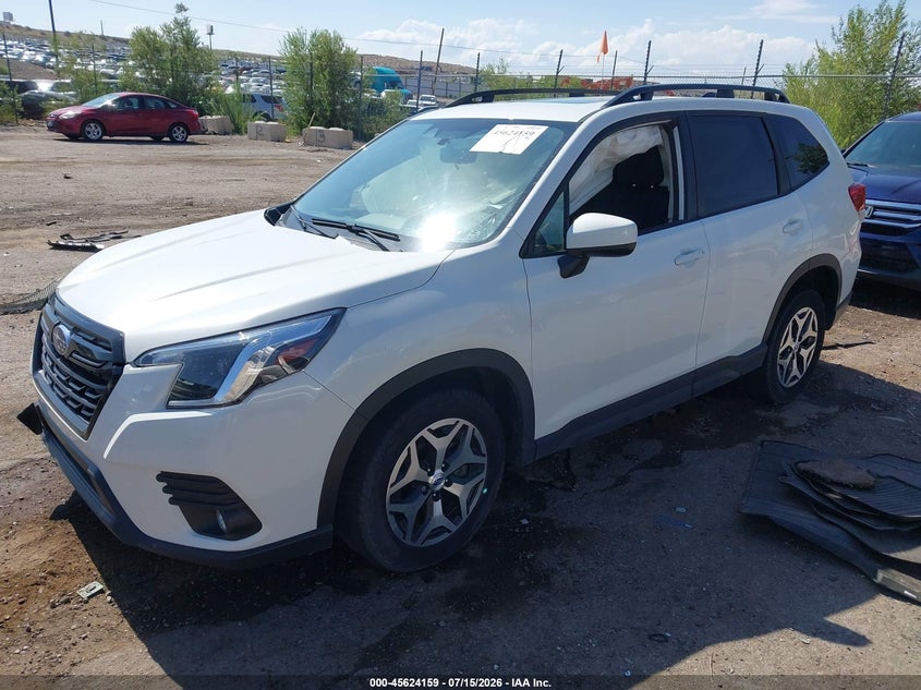 2024 Subaru Forester VIN JF2SKACC5RH453609 IAAI salvage auction — RIGHT FRONT, Salvage (New Mexico), sold $4,650 on 2026-08-26 (photo 2)