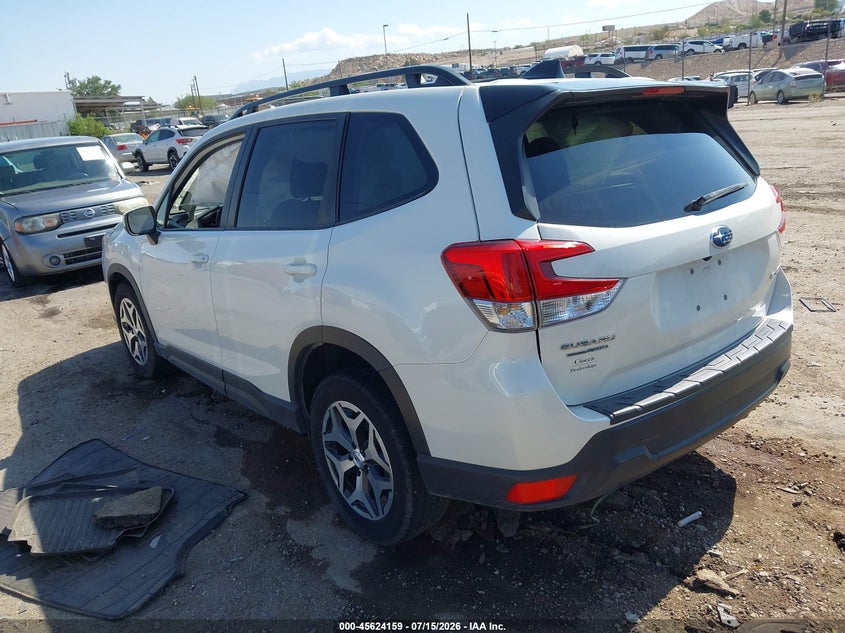 2024 Subaru Forester VIN JF2SKACC5RH453609 IAAI salvage auction — RIGHT FRONT, Salvage (New Mexico), sold $4,650 on 2026-08-26 (photo 3)
