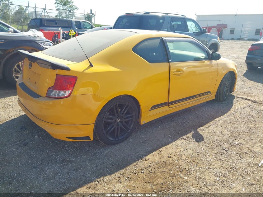 2012 Scion Tc VIN JTKJF5C74C3026122 IAAI salvage auction — NORMAL WEAR, Salvage Title, sold $25 on 2026-07-22 (photo 4)