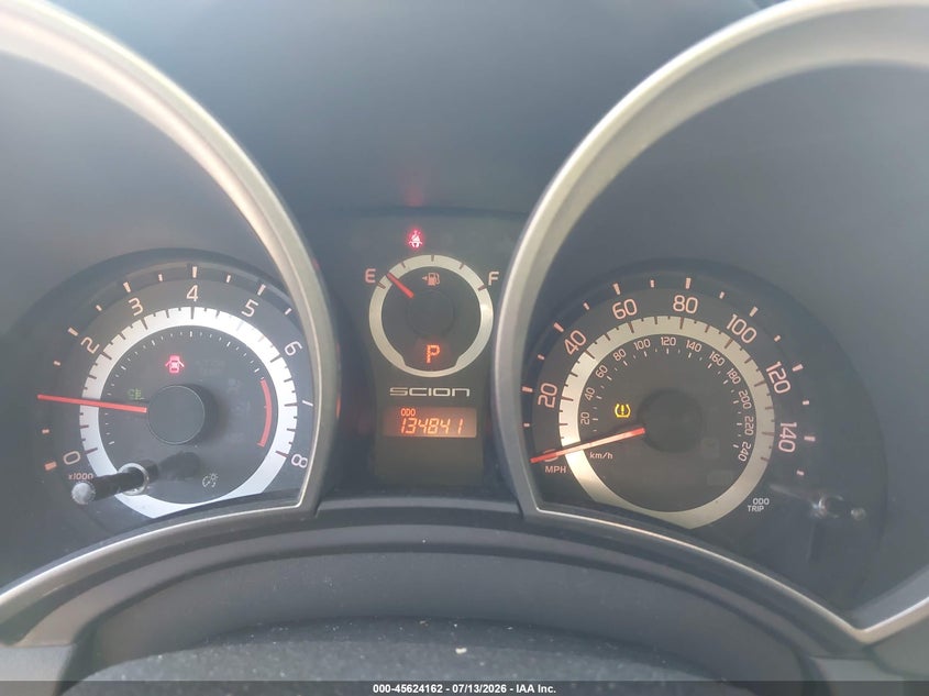 2012 Scion Tc VIN JTKJF5C74C3026122 IAAI salvage auction — NORMAL WEAR, Salvage Title, sold $25 on 2026-07-22 (photo 7)