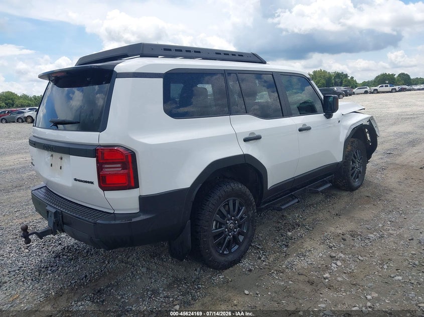 2025 Toyota Land Cruiser VIN JTEABFAJ3SK032260 IAAI salvage auction — Front End, Salvage (Idaho), sold $28,000 on 2026-08-30 (photo 4)