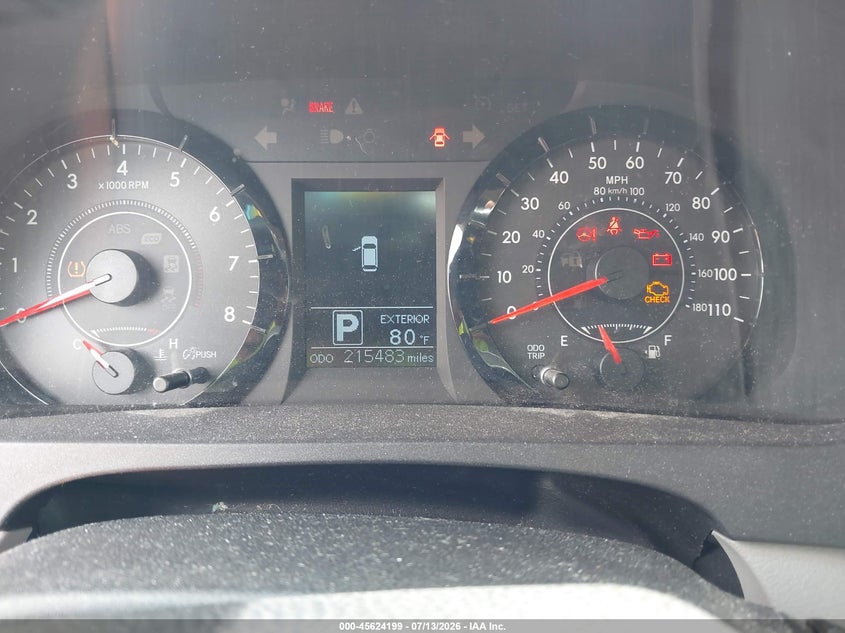 2016 Toyota Sienna VIN 5TDKK3DC7GS693391 IAAI salvage auction — NORMAL WEAR, Salvage Title, sold $400 on 2026-07-28 (photo 7)