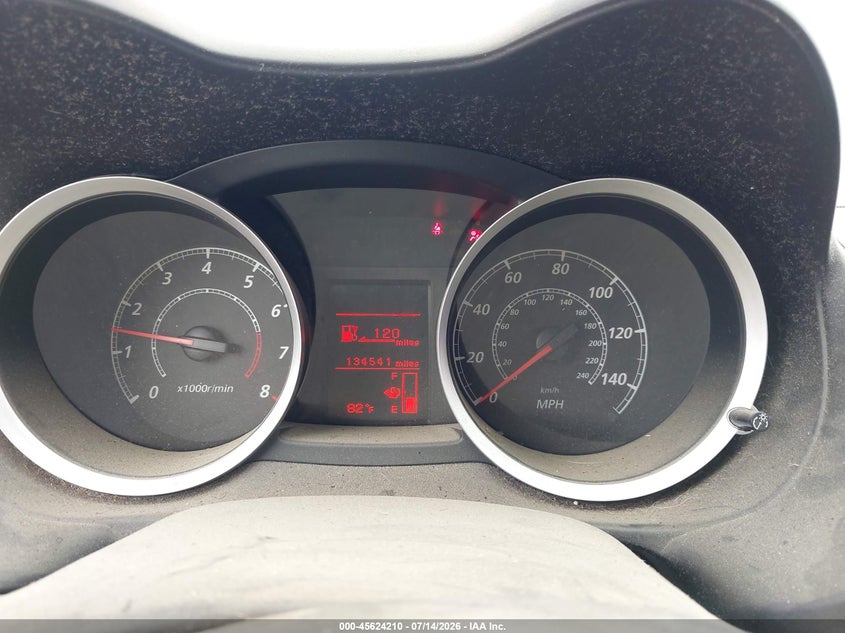 2015 Mitsubishi Lancer VIN JA32U2FUXFU017391 IAAI salvage auction — NORMAL WEAR, Original (Texas), sold $325 on 2026-07-29 (photo 7)