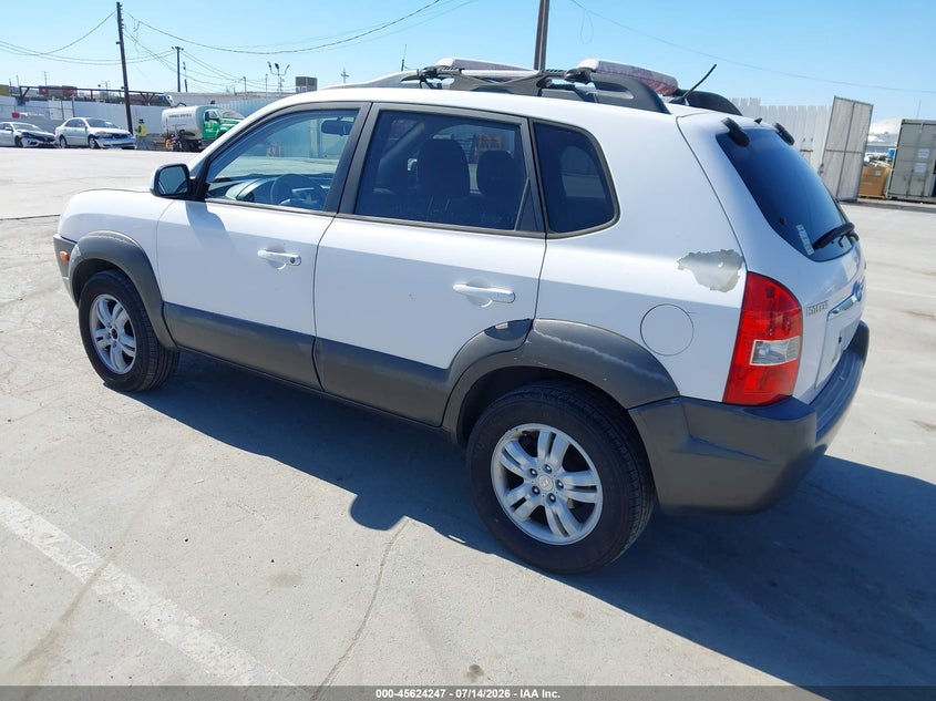 2006 Hyundai Tucson VIN KM8JN12D46U421261 IAAI salvage auction — NORMAL WEAR, Clear - Dealer Only (California), sold $675 on 2026-07-22 (photo 3)