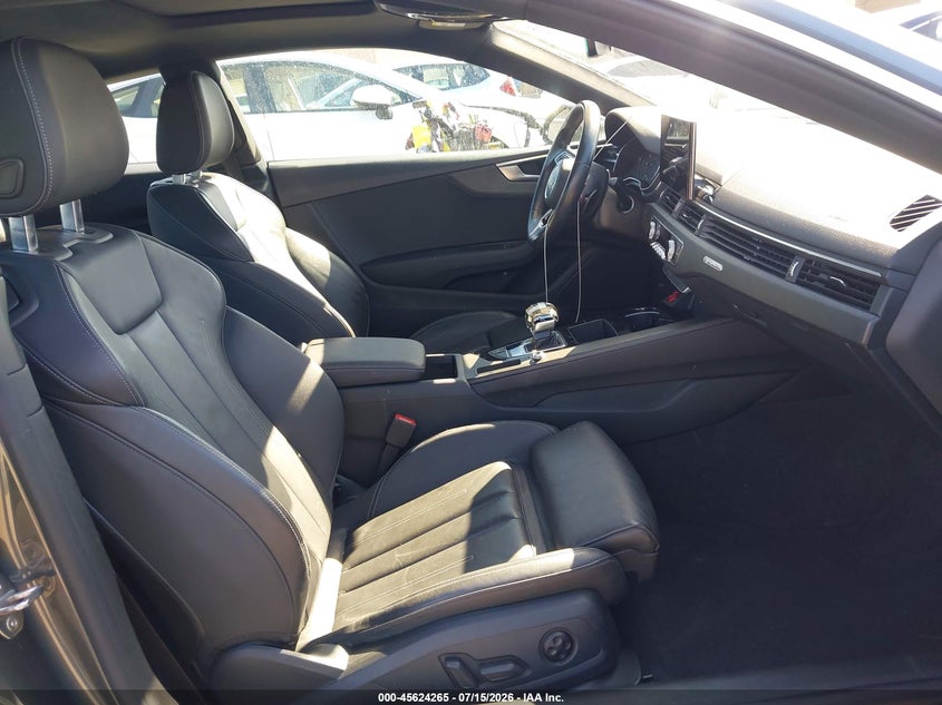 2022 Audi A5 VIN WAUSAAF54NA025304 IAAI salvage auction — REAR END, Salvage Title, sold $7,700 on 2026-08-19 (photo 5)