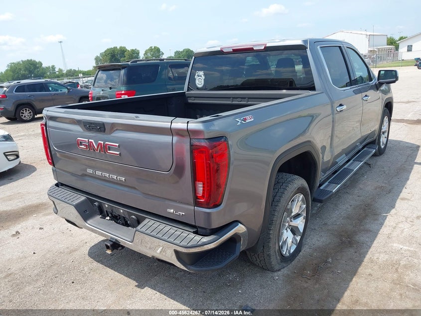 2022 Gmc SIERRA VIN 3GTU9DED3NG156093 IAAI salvage auction — LEFT FRONT, Salvage (Illinois), sold $12,300 on 2026-08-24 (photo 4)