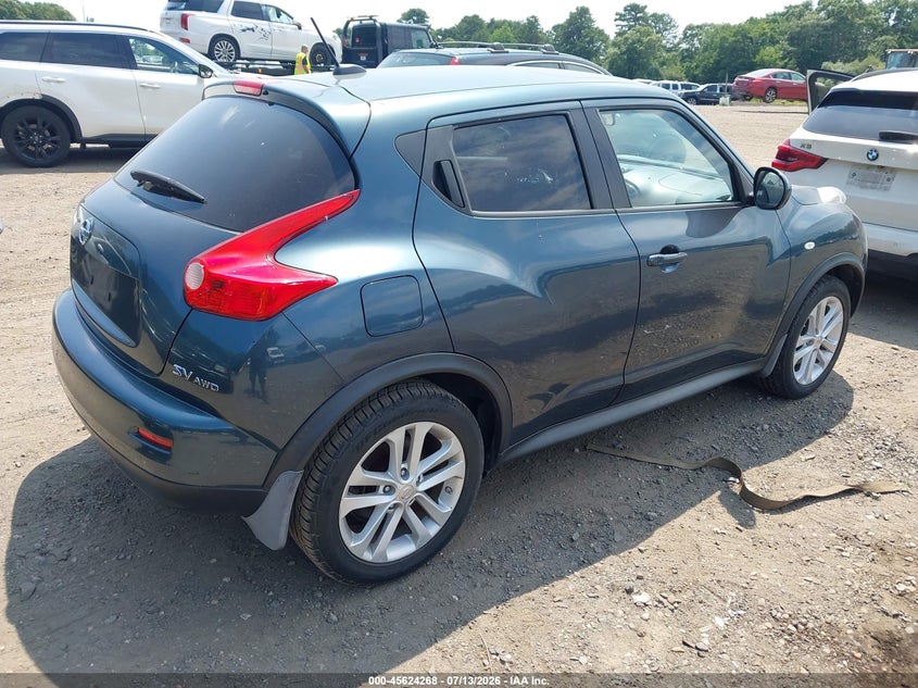 2011 Nissan Juke VIN JN8AF5MV8BT022078 IAAI salvage auction — NORMAL WEAR, Salvage Title (New York), sold $25 on 2026-07-28 (photo 4)