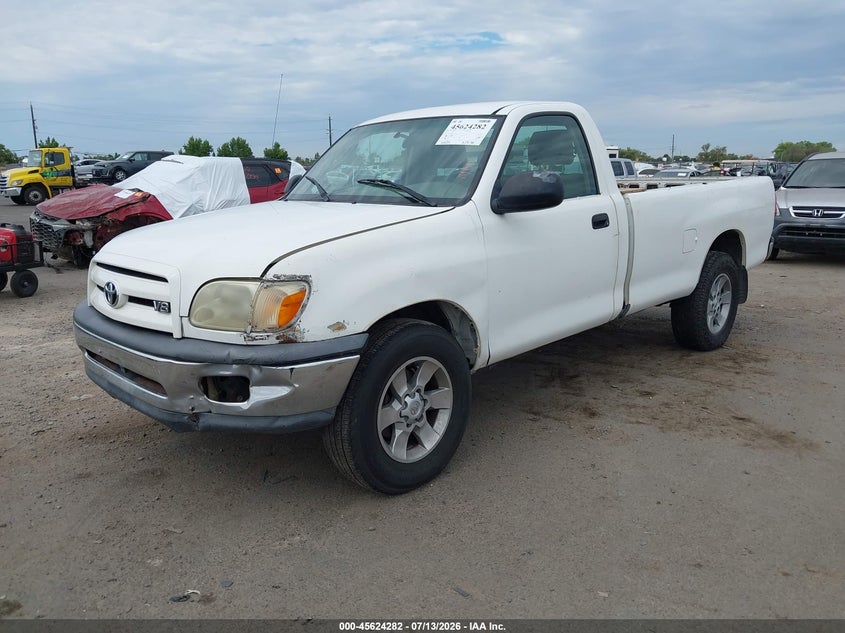 2005 Toyota Tundra VIN 5TBJT32155S459024 IAAI salvage auction — NORMAL WEAR, Clear - Dealer Only (California), sold $1,600 on 2026-07-22 (photo 2)