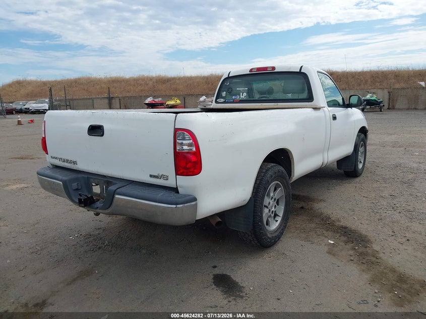 2005 Toyota Tundra VIN 5TBJT32155S459024 IAAI salvage auction — NORMAL WEAR, Clear - Dealer Only (California), sold $1,600 on 2026-07-22 (photo 4)