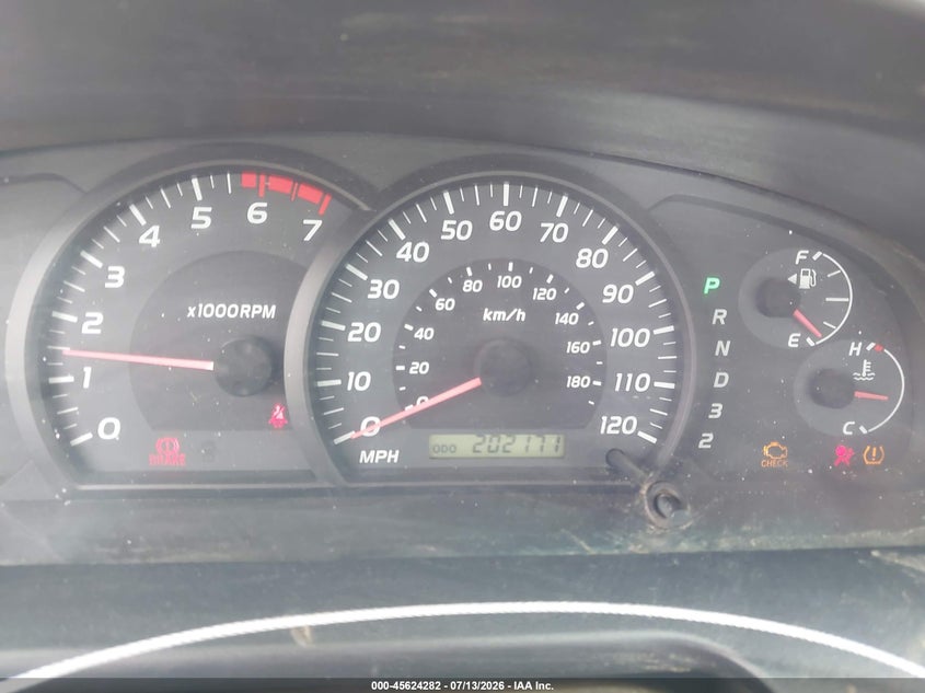 2005 Toyota Tundra VIN 5TBJT32155S459024 IAAI salvage auction — NORMAL WEAR, Clear - Dealer Only (California), sold $1,600 on 2026-07-22 (photo 7)
