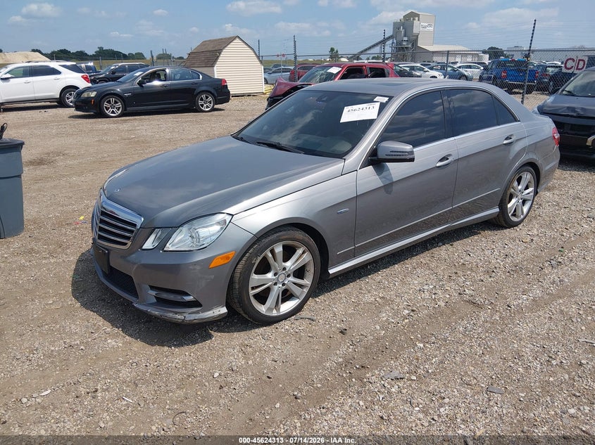 2012 Mercedes-benz E-klasse VIN WDDHF8JB9CA608653 IAAI salvage auction — LEFT FRONT, Salvage Title, sold $1,250 on 2026-07-17 (photo 2)