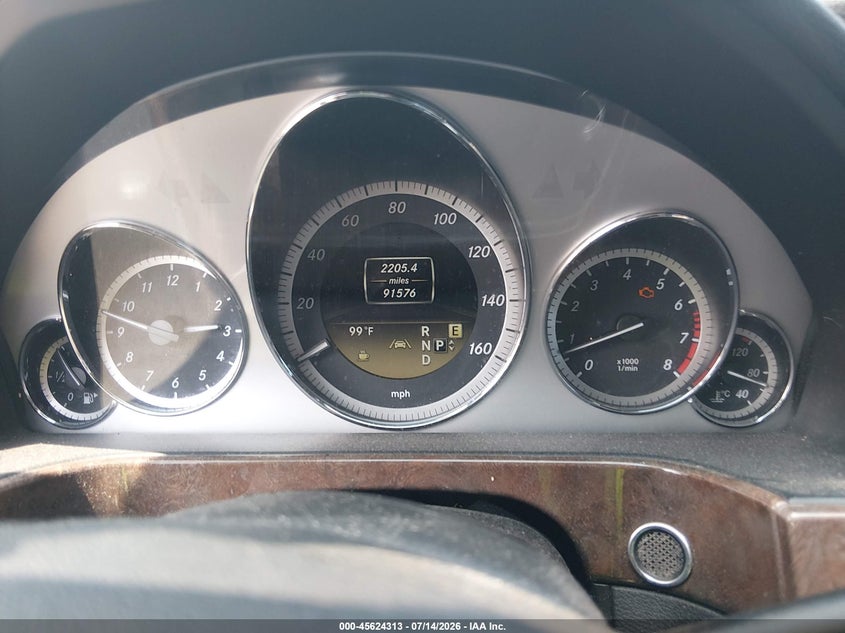 2012 Mercedes-benz E-klasse VIN WDDHF8JB9CA608653 IAAI salvage auction — LEFT FRONT, Salvage Title, sold $1,250 on 2026-07-17 (photo 7)