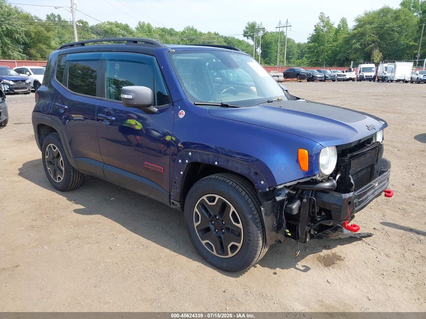 2016 Jeep Renegade VIN ZACCJBCT1GPE04652 IAAI salvage auction — FRONT END, Salvage (Idaho), sold $775 on 2026-08-05 (photo 1)
