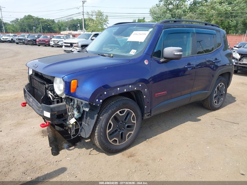 2016 Jeep Renegade VIN ZACCJBCT1GPE04652 IAAI salvage auction — FRONT END, Salvage (Idaho), sold $775 on 2026-08-05 (photo 2)