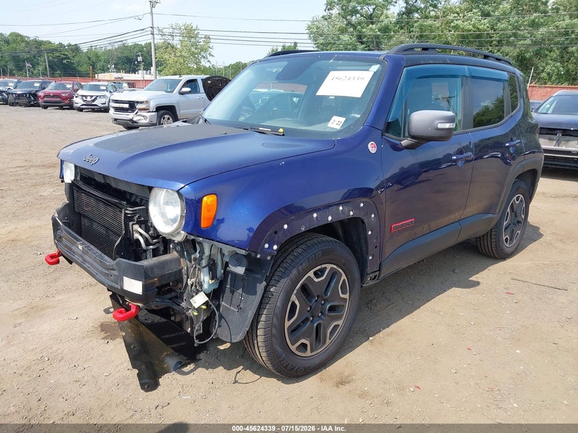 2016 Jeep Renegade VIN ZACCJBCT1GPE04652 IAAI salvage auction — FRONT END, Salvage (Idaho), sold $775 on 2026-08-05 (photo 6)