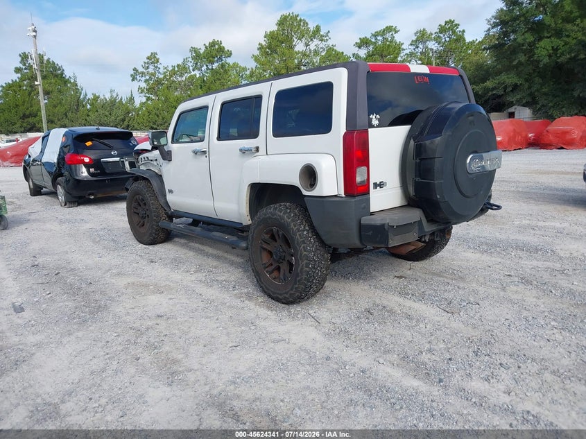 2007 Hummer H3 VIN 5GTDN13E278122735 IAAI salvage auction — LEFT FRONT, Rebuildable (Florida), sold $625 on 2026-07-30 (photo 3)