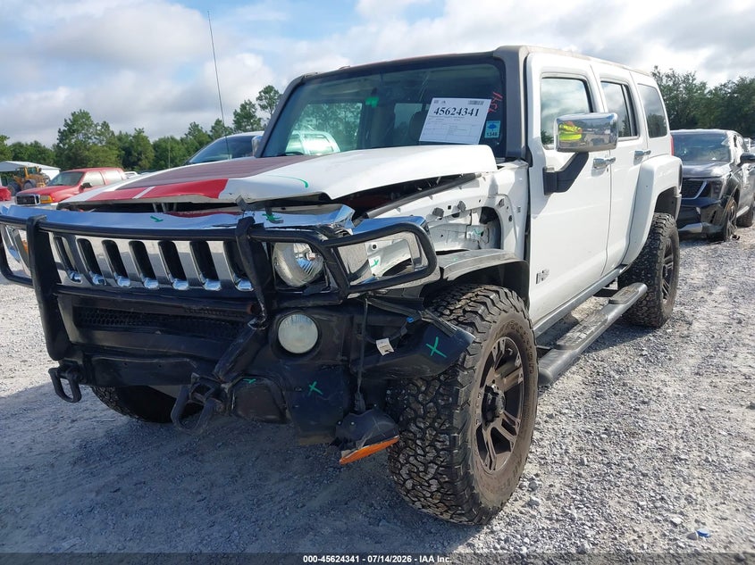 2007 Hummer H3 VIN 5GTDN13E278122735 IAAI salvage auction — LEFT FRONT, Rebuildable (Florida), sold $625 on 2026-07-30 (photo 6)