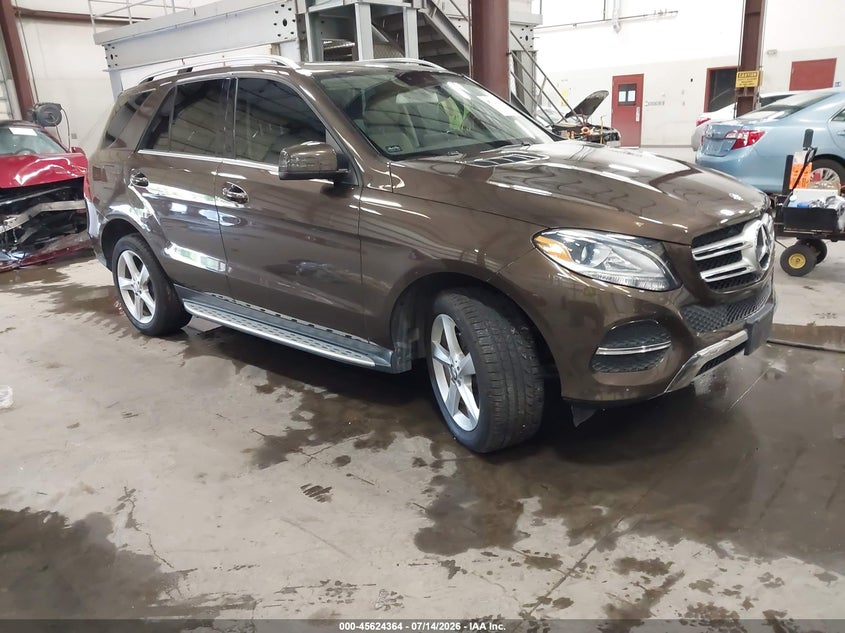 2016 Mercedes-benz Gle VIN 4JGDA5JB8GA781703 — IAAI salvage auction photo