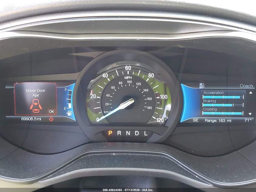 2020 Ford Fusion VIN 3FA6P0LU3LR233143 IAAI salvage auction — NORMAL WEAR, SF97 (Maine), sold $9,600 on 2026-07-31 (photo 7)