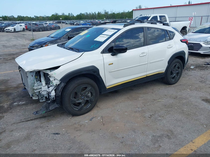 2024 Subaru Xv VIN 4S4GUHF65R3802600 IAAI salvage auction — FRONT END, Wait Title, sold $7,600 on 2026-08-25 (photo 2)
