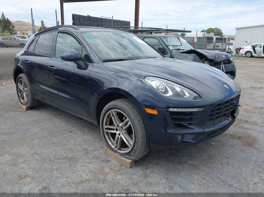 2018 Porsche Macan VIN WP1AA2A51JLB11517 IAAI salvage auction — FRONT END, Wait Title, sold $10,925 on 2026-09-01 (photo 1)