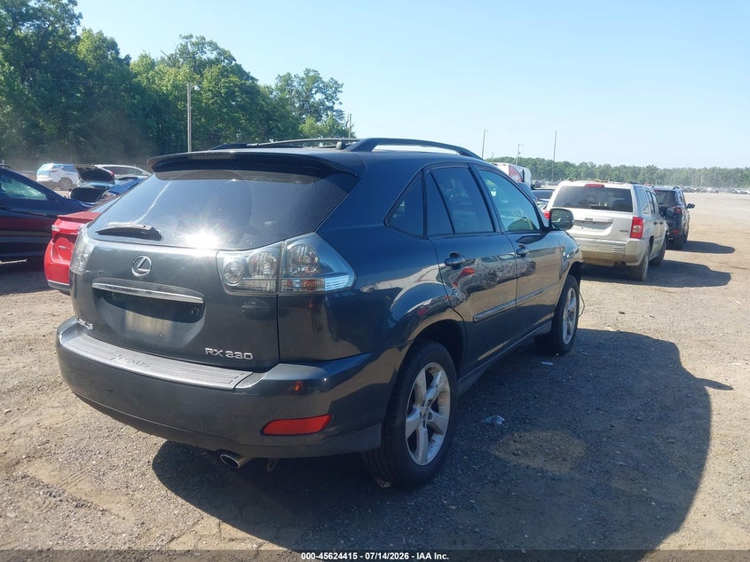 2004 Lexus Rx VIN JTJGA31U740020036 IAAI salvage auction — NORMAL WEAR, Clear (Maryland), sold $775 on 2026-07-29 (photo 4)