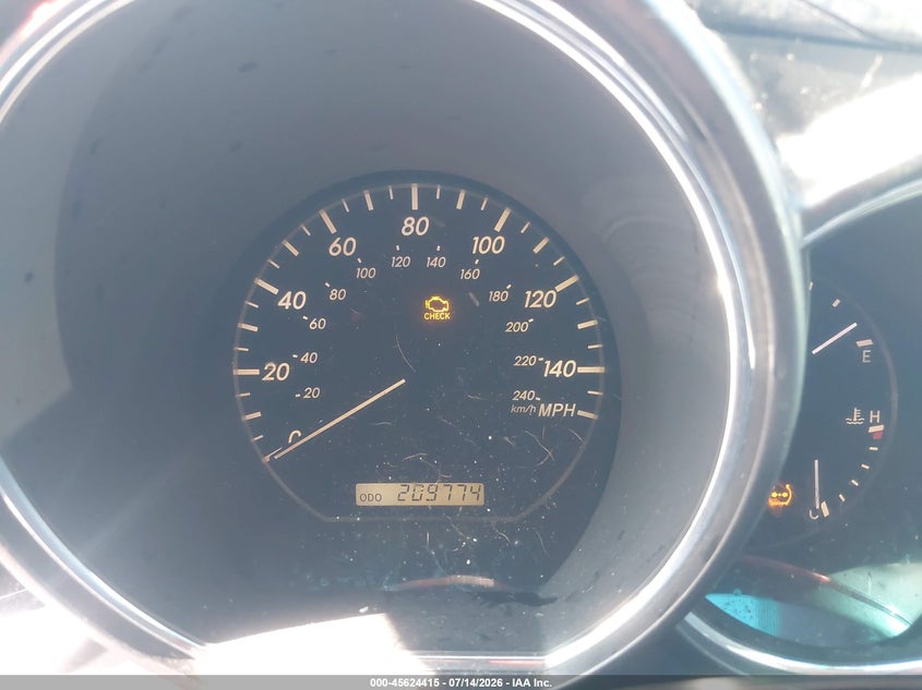 2004 Lexus Rx VIN JTJGA31U740020036 IAAI salvage auction — NORMAL WEAR, Clear (Maryland), sold $775 on 2026-07-29 (photo 7)