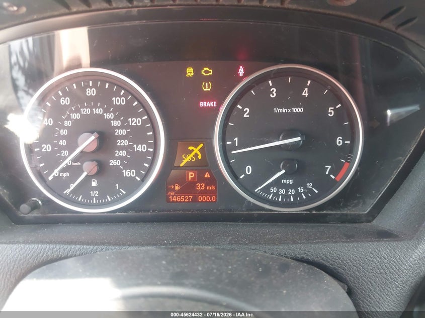 2011 BMW X5 VIN 5UXZV8C54BL417751 IAAI salvage auction — NORMAL WEAR, Clear (Missouri), sold $25 on 2026-07-28 (photo 7)
