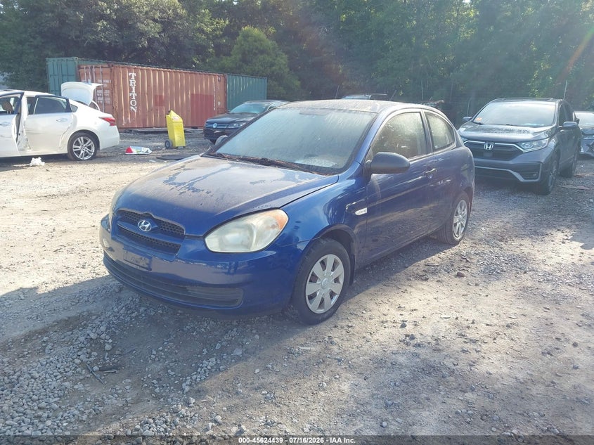 2007 Hyundai Accent VIN KMHCM36C07U023717 IAAI salvage auction — NORMAL WEAR, Clear (South Carolina), sold $25 on 2026-07-21 (photo 2)