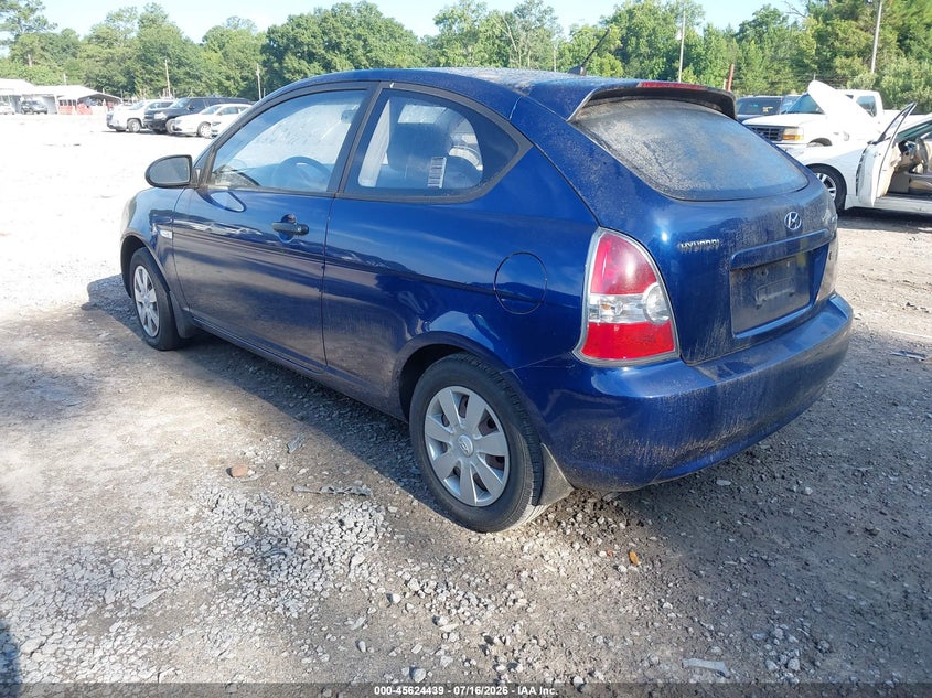 2007 Hyundai Accent VIN KMHCM36C07U023717 IAAI salvage auction — NORMAL WEAR, Clear (South Carolina), sold $25 on 2026-07-21 (photo 3)