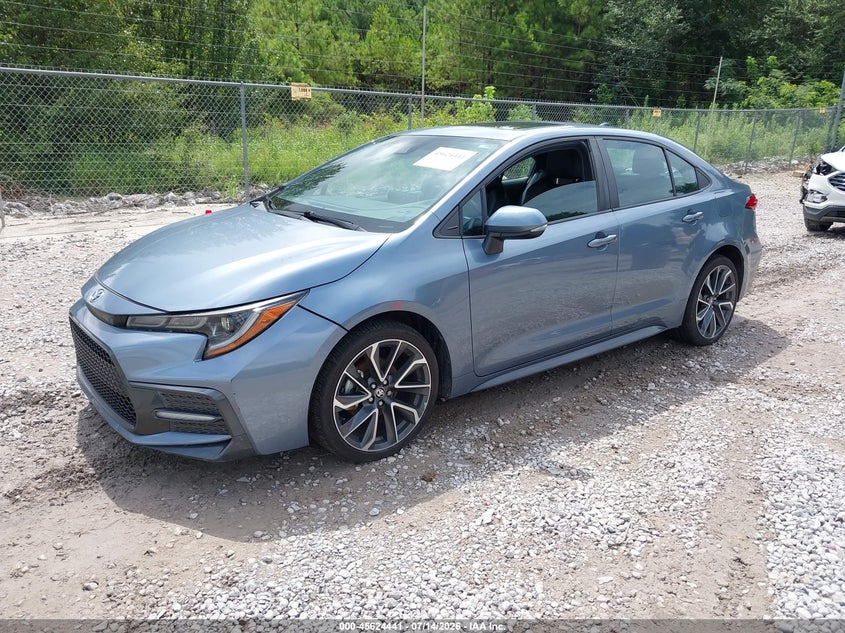 2020 Toyota Corolla VIN 5YFT4RCE0LP005660 IAAI salvage auction — SIDE, Salvage (Alabama), sold $4,650 on 2026-07-31 (photo 2)