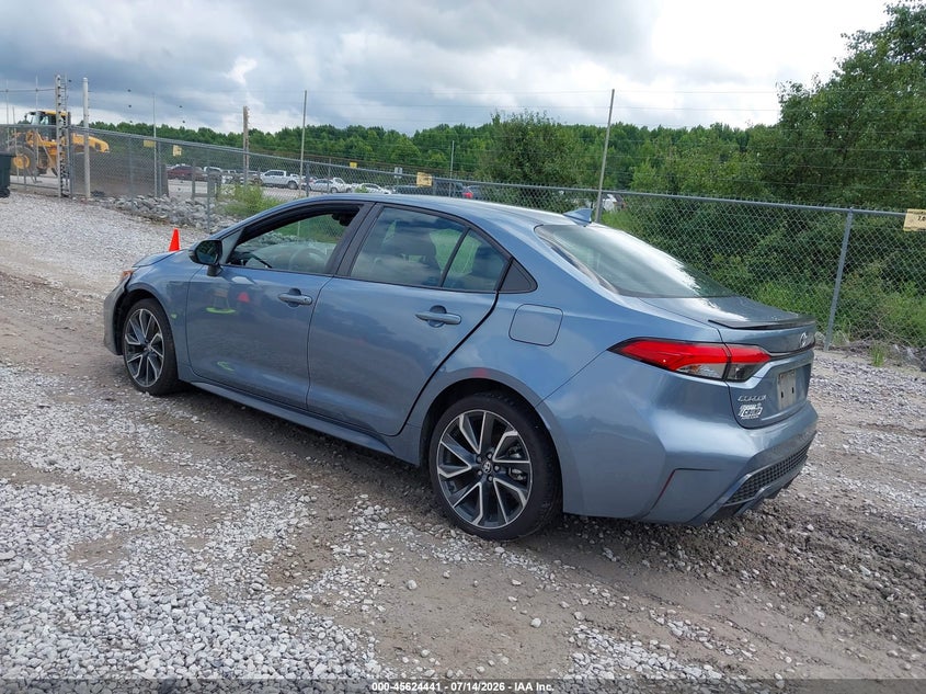 2020 Toyota Corolla VIN 5YFT4RCE0LP005660 IAAI salvage auction — SIDE, Salvage (Alabama), sold $4,650 on 2026-07-31 (photo 3)