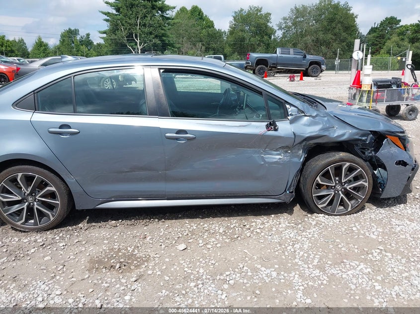 2020 Toyota Corolla VIN 5YFT4RCE0LP005660 IAAI salvage auction — SIDE, Salvage (Alabama), sold $4,650 on 2026-07-31 (photo 6)