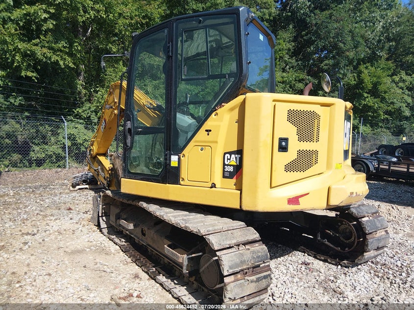 2020 Caterpillar 308 VIN CAT00308VGG802061 IAAI salvage auction — MECHANICAL, Bill Of Sale (Tennessee), sold $10,900 on 2026-07-29 (photo 3)