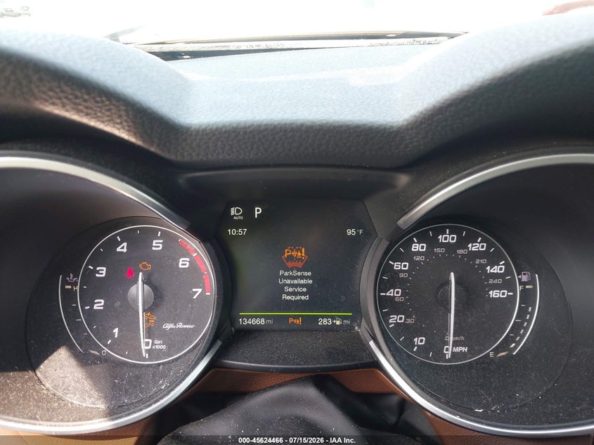 2018 Alfa romeo Stelvio VIN ZASFAKNN1J7B99969 IAAI salvage auction — NORMAL WEAR, Original (Ohio), sold $25 on 2026-07-28 (photo 7)