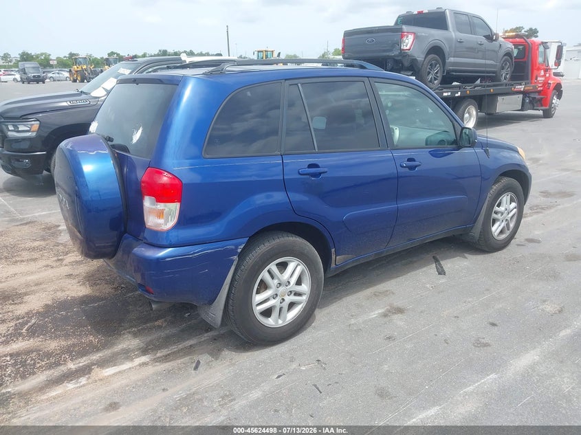 2002 Toyota Rav4 VIN JTEGH20V020064648 IAAI salvage auction — NORMAL WEAR, Clear (Florida), sold $850 on 2026-07-20 (photo 4)