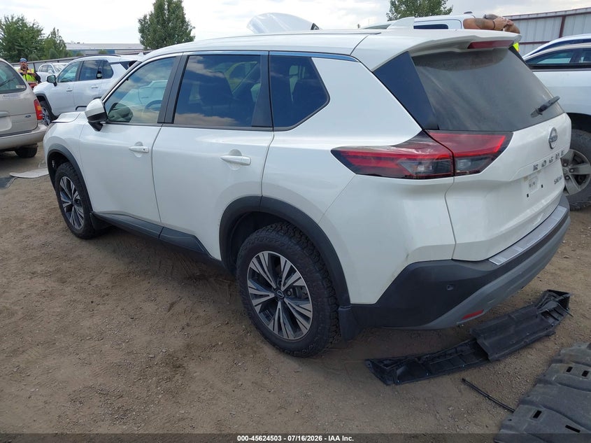 2023 Nissan Rogue VIN JN8BT3BB4PW192020 IAAI salvage auction — ENGINE DAMAGE, Enterprise Vehicles Clear Only (Idaho), sold $25 on 2026-07-29 (photo 3)