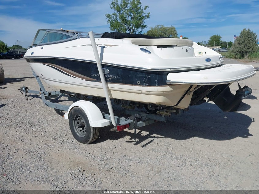 2006 Chaparral Other VIN 00000FGBG2505J506 IAAI salvage auction — SIDE, Clear (New York), sold $1,050 on 2026-07-29 (photo 3)