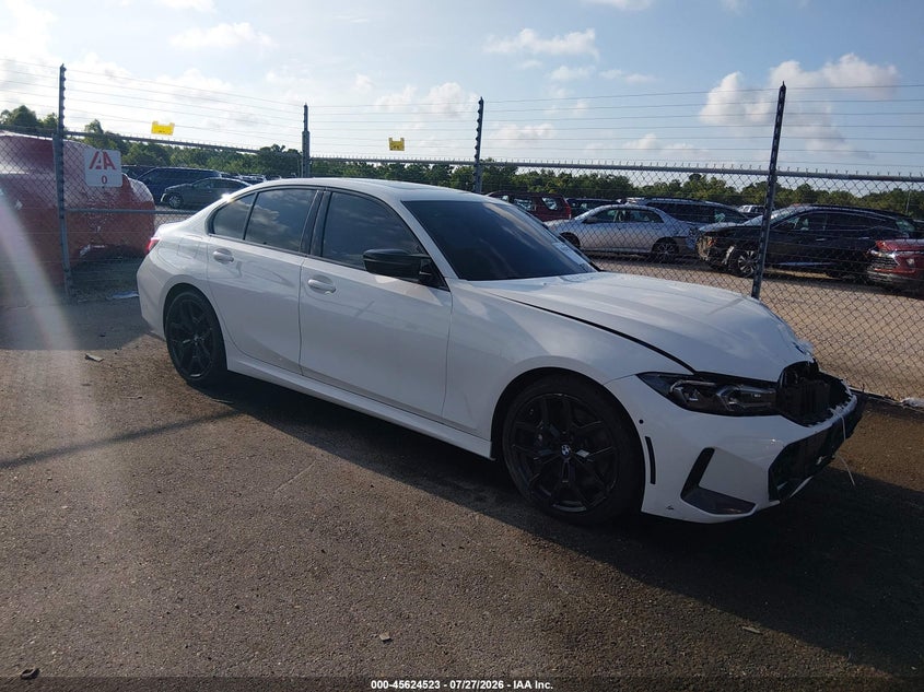 2025 BMW 3er VIN 3MW59FT04S8F07998 — IAAI salvage auction photo
