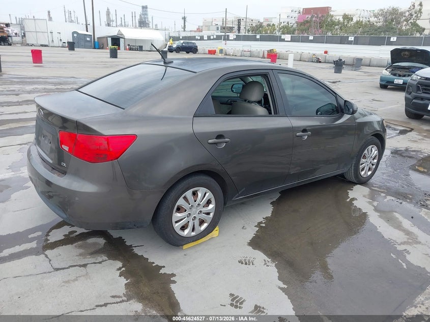 2011 Kia Forte VIN KNAFU4A22B5402739 IAAI salvage auction — THEFT, Salvage (California), sold $200 on 2026-07-22 (photo 4)