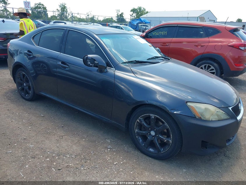 2007 Lexus Is 250 VIN JTHCK262072011864 IAAI salvage auction — NORMAL WEAR, Original (Ohio), sold $275 on 2026-07-30 (photo 1)