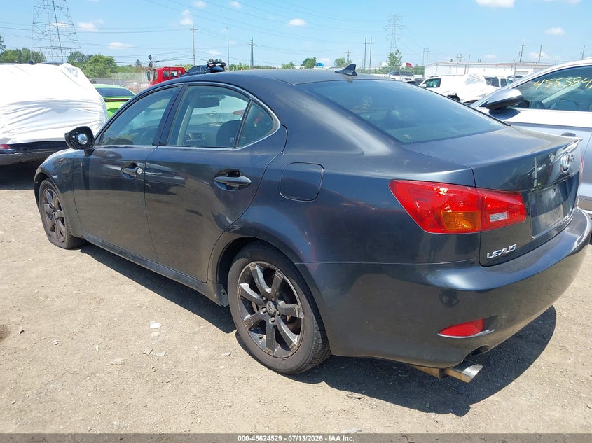 2007 Lexus Is 250 VIN JTHCK262072011864 IAAI salvage auction — NORMAL WEAR, Original (Ohio), sold $275 on 2026-07-30 (photo 3)