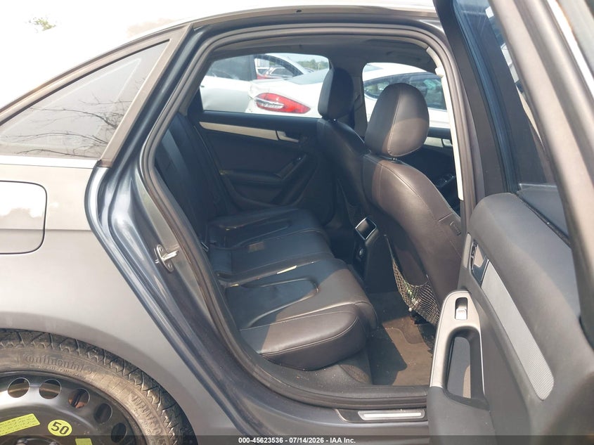 2013 Audi A4 VIN WAUAFAFL7DN031231 IAAI salvage auction — NORMAL WEAR, Clear (New Jersey), sold $425 on 2026-07-29 (photo 8)