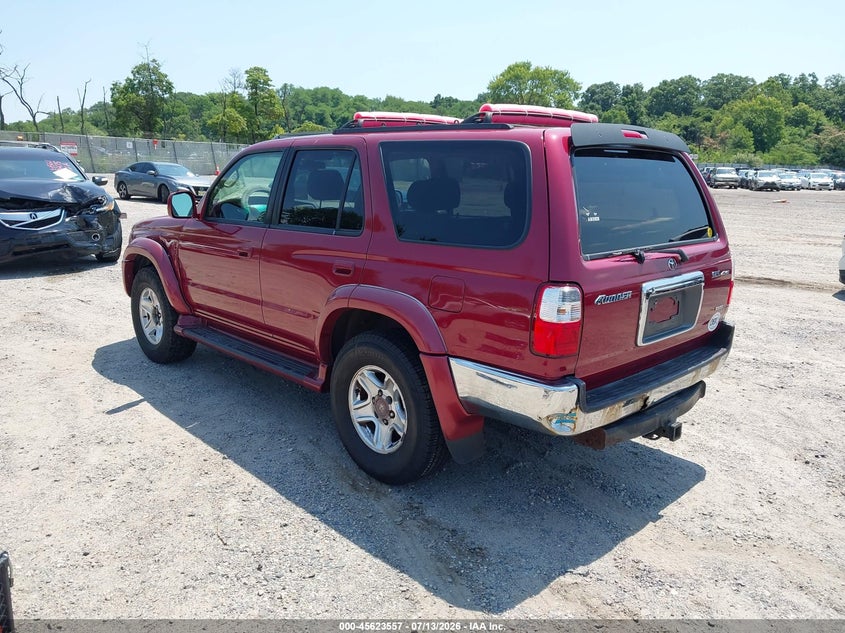 2002 Toyota 4runner VIN JT3HN86R129073938 IAAI salvage auction — NORMAL WEAR, Clear (New Jersey), sold $1,675 on 2026-07-28 (photo 3)