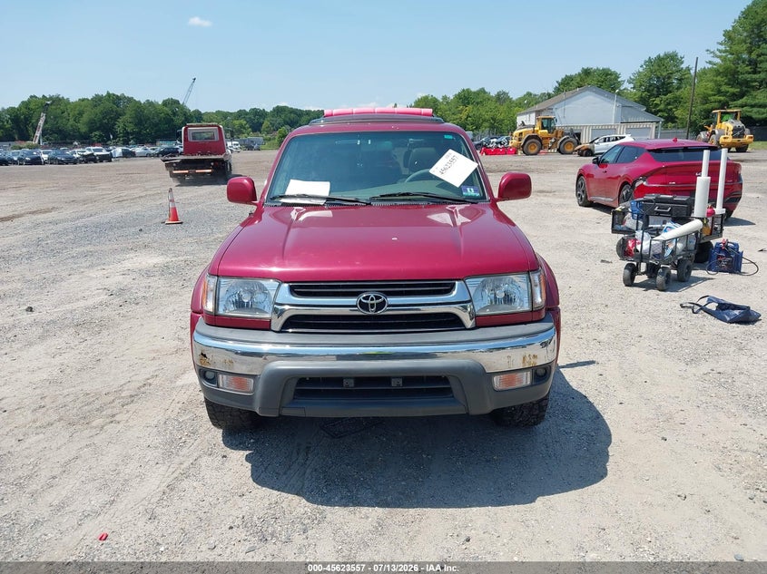 2002 Toyota 4runner VIN JT3HN86R129073938 IAAI salvage auction — NORMAL WEAR, Clear (New Jersey), sold $1,675 on 2026-07-28 (photo 6)