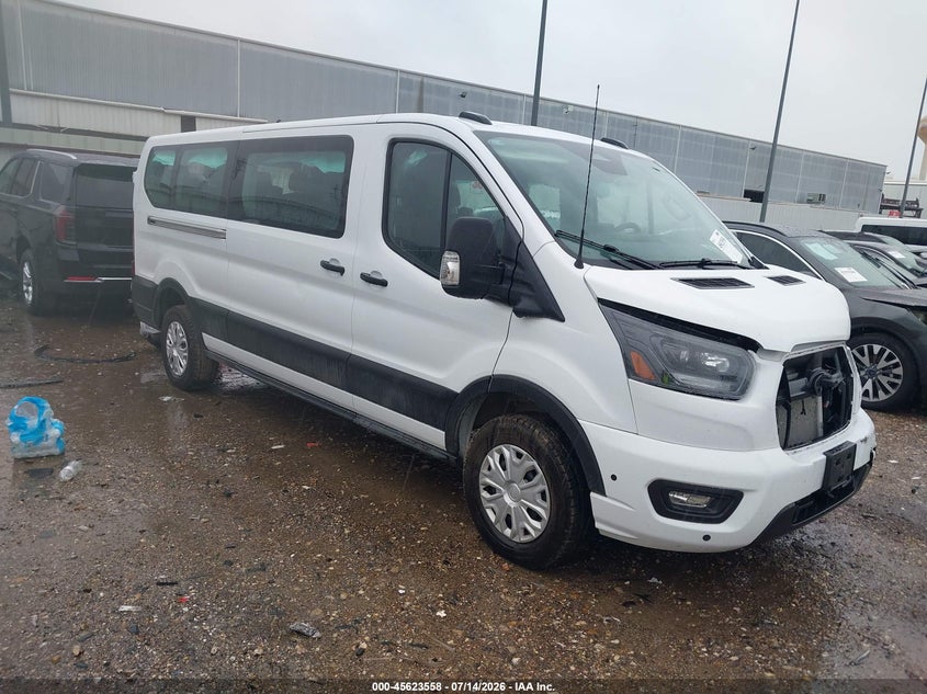 2026 Ford Transit-350 VIN 1FBAX2Y86TKA54180 IAAI salvage auction — LEFT FRONT, Enterprise Vehicles Clear Only (Texas), sold $20,750 on 2026-07-30 (photo 1)