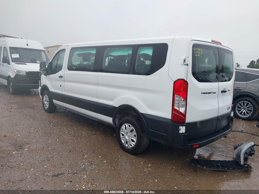 2026 Ford Transit-350 VIN 1FBAX2Y86TKA54180 IAAI salvage auction — LEFT FRONT, Enterprise Vehicles Clear Only (Texas), sold $20,750 on 2026-07-30 (photo 3)