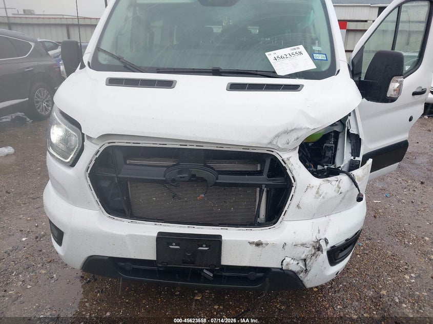 2026 Ford Transit-350 VIN 1FBAX2Y86TKA54180 IAAI salvage auction — LEFT FRONT, Enterprise Vehicles Clear Only (Texas), sold $20,750 on 2026-07-30 (photo 6)